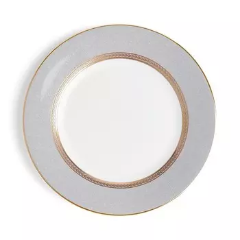 Серая тарелка для салата Wedgwood Renaissance, мультиколор