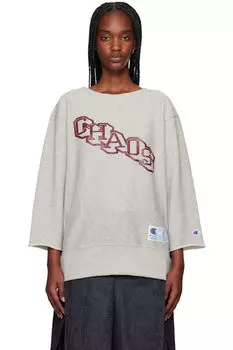 Серая толстовка Champion Edition Chaos UNDERCOVER