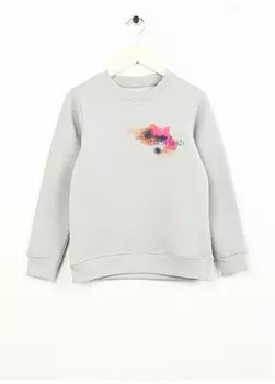 Серая толстовка для мальчика JCONEBULAS SWEAT CREW NECK JNR Jack & Jones, серый