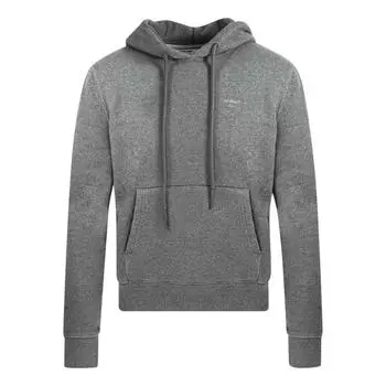 Серая толстовка оверсайз с логотипом Off-White, серый