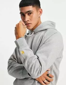 Серая толстовка с капюшоном Carhartt WIP Chase