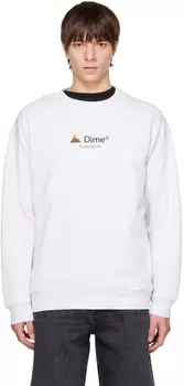 Серая толстовка с капюшоном Dime