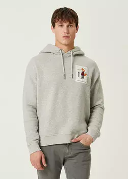 Серая толстовка с капюшоном wily wit Ruck&Maul