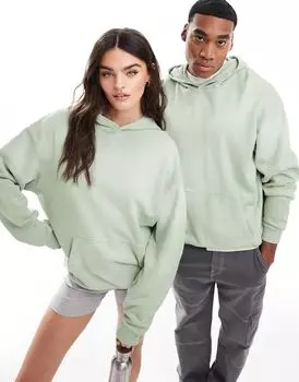 Серая толстовка унисекс в стиле унисекс ASOS DESIGN