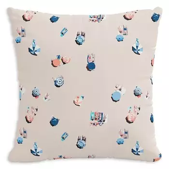 Серая уличная подушка Malin x Cloth & Company, 22 x 22 дюйма, мультиколор