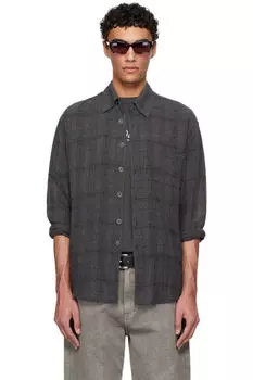 Серая верхняя рубашка OUR LEGACY