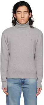 Серая водолазка Ami De Cur AMI Alexandre Mattiussi