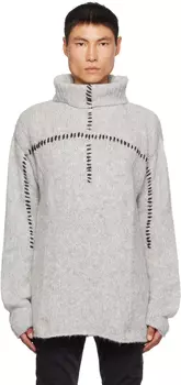 Серая водолазка M K 112 thom/krom