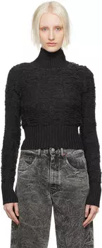 Серая водолазка с лесенкой MM6 Maison Margiela