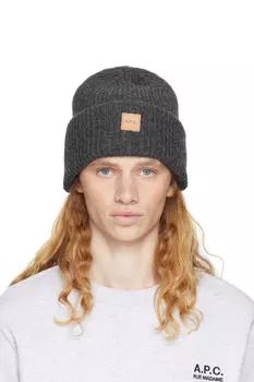 Серая вязаная шапка Мишель A.P.C.