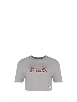 Серая женская футболка FILA