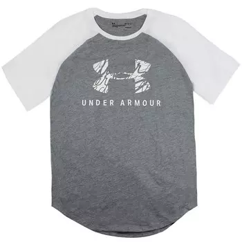 Серая женская футболка с короткими рукавами и круглым вырезом 1344388 035 Under Armour, серый