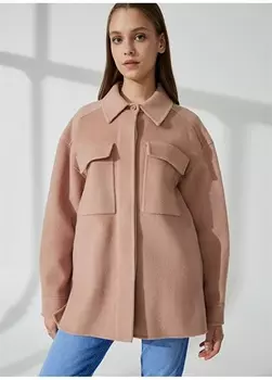 Серая женская куртка Calvin Klein