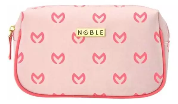 Сердце, Маленькая женская косметичка H001, Розовый Noble