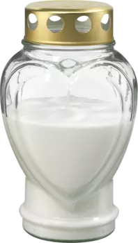 Сердечко для могильной свечи 1 шт. Profissimo