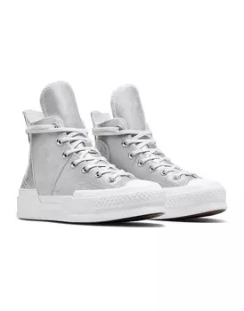 Серебристые кроссовки Converse Chuck 70 Plus