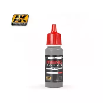 Серебро, Paint - Meng Black and Grey Colors (AK-Interactive)