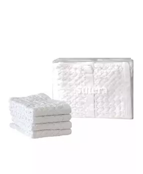 Серебряная мочалка Sutera, белый