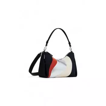 Серебряная полиэтиленовая сумочка Desigual
