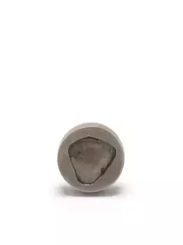 Серебряная серьга-гвоздик с бриллиантом Parts of Four, серебяный