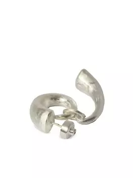 Серебряная серьга Horn Pendant Parts of Four, серебряный