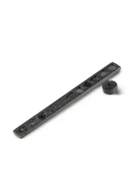 Серебряная серьга Plate с бриллиантами Parts of Four, серый