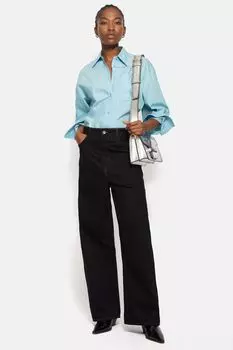 Серебряная сумка через плечо из кожи ada Jigsaw, серебряный