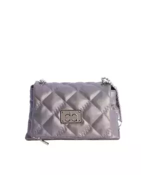 Серебряная сумочка-капри с клапаном Don Algodn