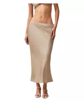 Серебряная юбка Alohas, серый