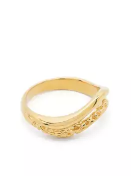 Серебряное кольцо Bess Maria Black, золотой