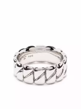 Серебряное кольцо Drop Tom Wood, серебяный