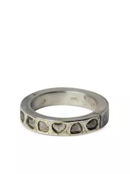 Серебряное кольцо Sistema Fuse Mega Pav с бриллиантами Parts of Four, серебряный