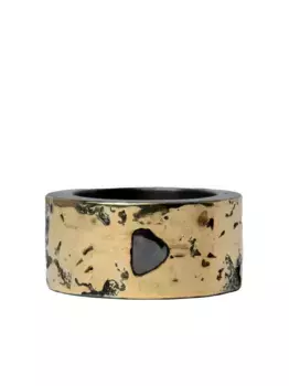 Серебряное кольцо Sistema с бриллиантами Parts of Four, черный