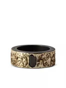 Серебряное кольцо Sistema с бриллиантами Parts of Four, черный