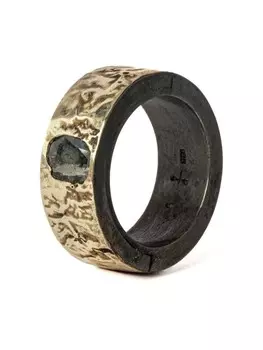 Серебряное кольцо Sistema с бриллиантами Parts of Four, золотой