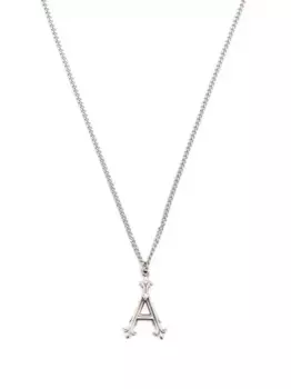 Серебряное колье Alphabet Pendant A Emanuele Bicocchi, серебяный