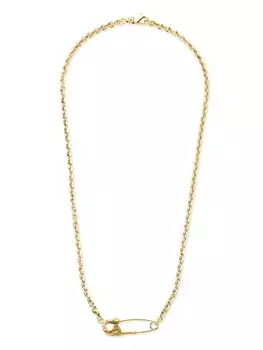 Серебряное колье Arabesque Pin Emanuele Bicocchi, золотой