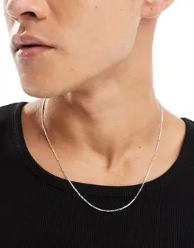 Серебряное колье ASOS DESIGN