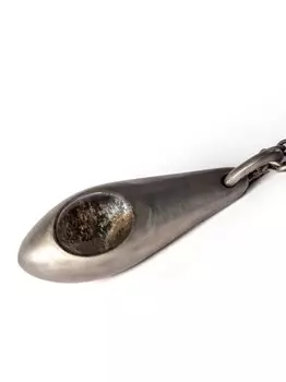 Серебряное колье Chrysalis Parts of Four, серебряный