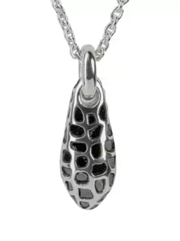 Серебряное колье Chrysalis с бриллиантами Parts of Four, серебяный