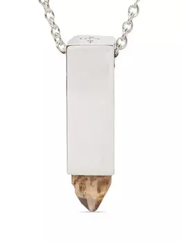 Серебряное колье Talisman Cuboid Parts of Four, серебряный