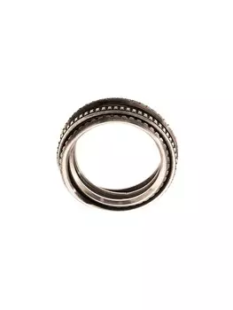 Серебряное ярусное кольцо WERKSTATT:MNCHEN, серебряный