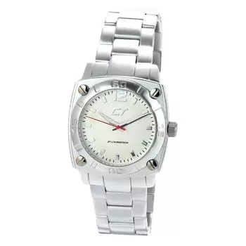 Серебряные алюминиевые часы Chronotech, Silver