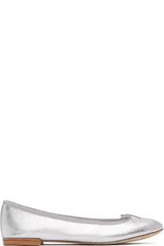 Серебряные балетки Cendrillon Repetto