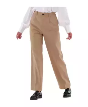 Серебряные брюки женские брюки Vanessa Bruno, коричневый