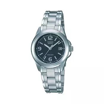 Серебряные часы из нержавеющей стали Casio
