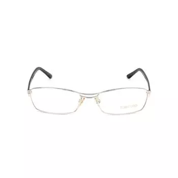 Серебряные металлические оправа Tom Ford