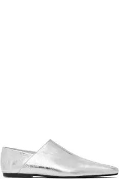 Серебряные мокасины Slip On Dries Van Noten