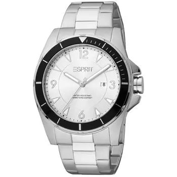 Серебряные мужские часы Esprit
