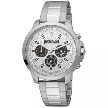 Серебряные мужские часы Just Cavalli